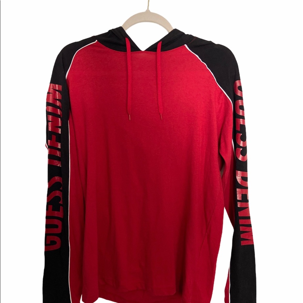 GUESS Long sleeve hoodie shirt ,